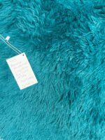 Amearea Blue and Green Shag Area Rug 4' x 5' - Image 3