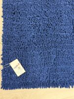 ACCUMTEK Upgrade Extra Large Navy Blue Bathroom Rug Set 3 Pieces - Image 3