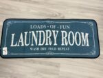 ROMAMIGO Laundry Room Rug Runner Non Slip Laundry Mat