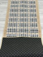 YUHFERA Woven Farmhouse Houndstooth Area Rug - Image 4