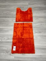 SHACOS Bathroom Toilet Rugs Set of 2