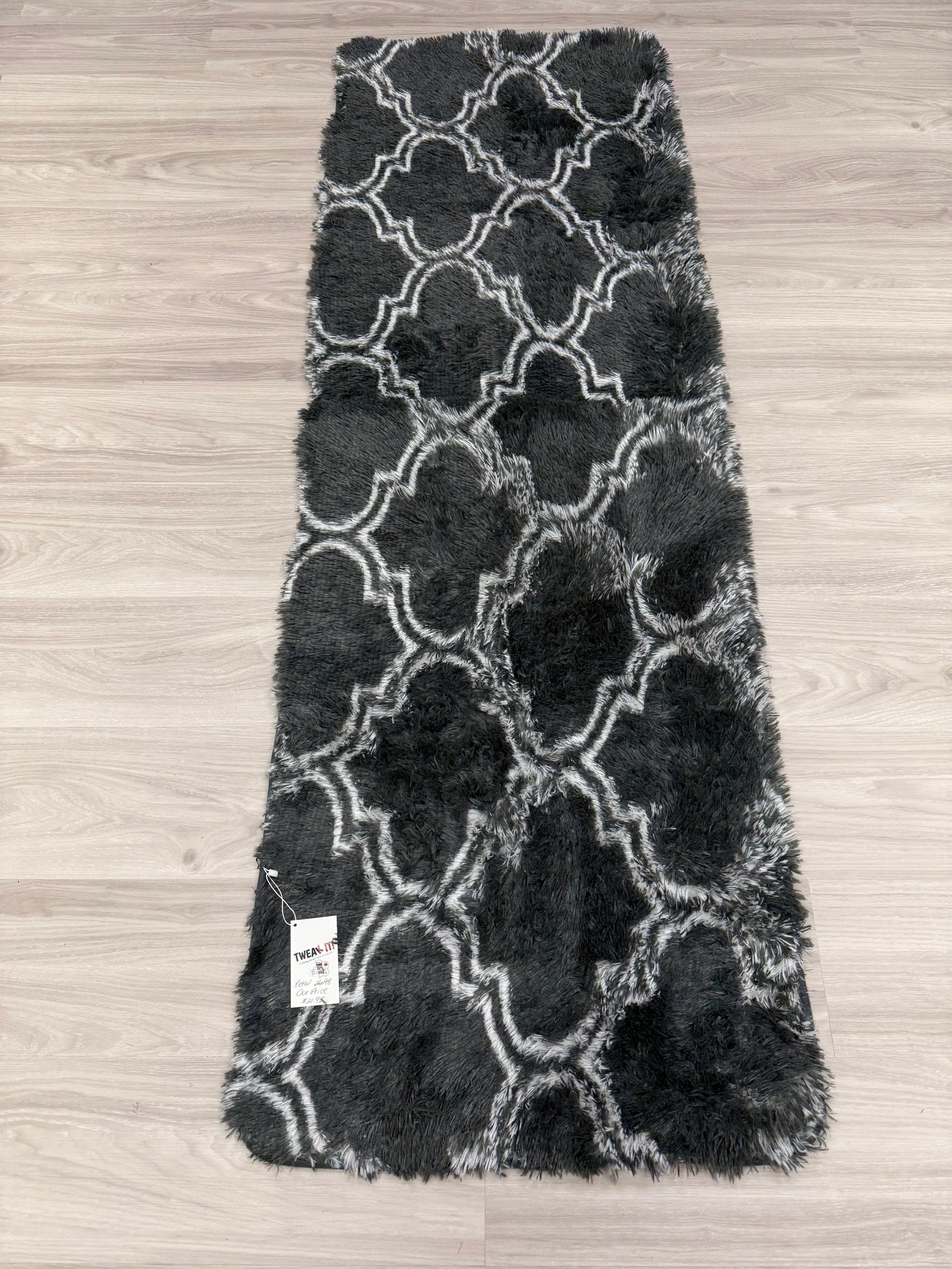 IMG_0132.jpg LOCHAS Luxury Shag Area Rug Runner - Image 1