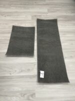 Pretigo Grey Kitchen Rugs Floor Rugs for Kitchen - set of 2