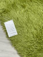 FJZFING Grass Green Round Rug Ultra-Soft Plush - Image 2