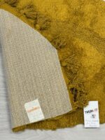 Boho Bathroom Rugs with Tassels Hand Woven Cotton - Image 4