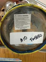 TIN GREAT AMERICAN LIGHTHOUSES SANDY HOOK STARS AND STRIPES ANGEL VOTIVE HOLDER - Image 3