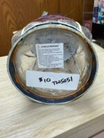 TIN UNCLE SAM PATRIOTIC VOTIVE CANDLE HOLDER WITH AMERICAN FLAG - Image 3