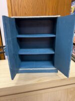 BLUE NAUTICAL BOX/CABINET BY WORLD BAZAARS - BLUE, SAILOR KNOTS - Image 2