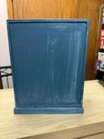 BLUE NAUTICAL BOX/CABINET BY WORLD BAZAARS - BLUE, SAILOR KNOTS - Image 3