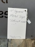 METAL SIGN "difficult roads often lead to beautiful destinations" - Image 4