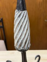 13.5" H Wrought Iron Candle Holder - Image 2