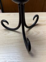 13.5" H Wrought Iron Candle Holder - Image 3