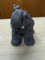 DON JAMES SIGNED ELEPHANT MINI FIGURINE - Image 2