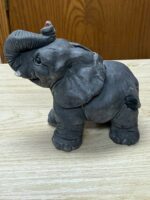 DON JAMES SIGNED ELEPHANT MINI FIGURINE - Image 3