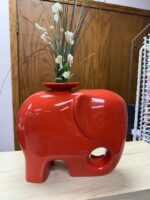 RED ELEPHANT PLANTER - Image 3