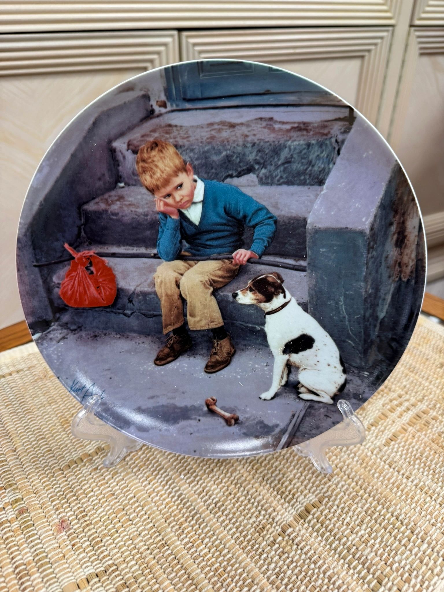 IMG_1113.jpeg GERMAN LANGUAGE PLATE EN KEDELIG SNUE AF KURT ARD - Image 1