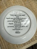 JOHN MCCLELLAND - MOTHER GOOSE SERIES - SEVENTH ISSUE - MARY HAD A LITTLE LAMB - Image 2