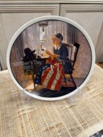 EDWIN KNOWLES - NORMAN ROCKWELL - MOTHER'S DAY 1980 PLATE #03743G