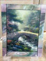 THOMAS KINKADE - TIME FOR ALL SEASONS - SUMMER EDITION BRIDGE OF FAITH