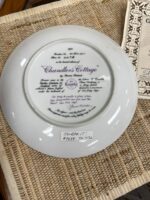 THOMAS KINKADE - CHANDLER'S COTTAGE - PLATE 2017A - GARDEN COTTAGES OF ENGLAND SERIES FIRST COLLECTORS PLATE - Image 2