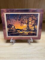 TERRY REDLIN PORCELAIN PRINTS - HOMETOWN MEMORIES SERIES - FOURTH ISSUE - TWILIGHT TIME