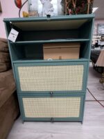 3 TIER GREEN SHELF /SHOE RACK MESH - Image 2