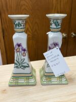PAIR OF GRECIAN CANDLESTICK HOLDERS - Image 4
