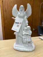 WHITE PORCELAIN GUARDIAN ANGEL NIGHTLIGHT - Image 4