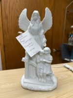 WHITE PORCELAIN GUARDIAN ANGEL NIGHTLIGHT - Image 5