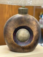 PAIR OF ASHLEY JAYLIAH SNAIL SHAPED TABLE LAMPS - Image 3