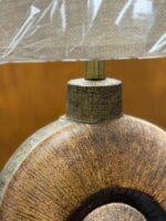 PAIR OF ASHLEY JAYLIAH SNAIL SHAPED TABLE LAMPS - Image 7