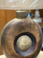 PAIR OF ASHLEY JAYLIAH SNAIL SHAPED TABLE LAMPS - Image 2