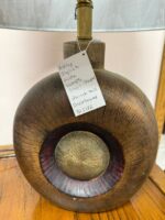 PAIR OF ASHLEY JAYLIAH SNAIL SHAPED TABLE LAMPS - Image 6