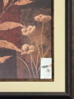 LEAF COLOR PRINT WITH BRONZE FRAME - Image 4