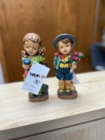 SET OF VINTAGE MOM FIGURINE RABBIT DUCK/GIRL/BOY DUTCH DANISH - Image 3