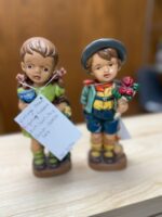 SET OF VINTAGE MOM FIGURINE RABBIT DUCK/GIRL/BOY DUTCH DANISH - Image 4