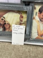 PICTURE FRAME HOLDER FOR 4"X6" PICTURES - GREY WASHED - Image 3