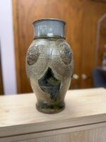 1978 13 1/4" H GLAZED POTTERY - ARTIST GRIMES