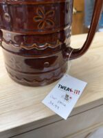 LARGE VINTAGE MARCREST OVENPROFF STONEWARE PITCHER - USED - Image 3