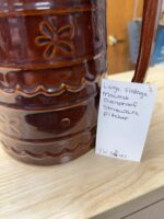 LARGE VINTAGE MARCREST OVENPROFF STONEWARE PITCHER - USED - Image 2