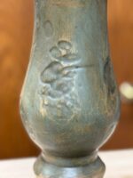 BEAUTIFUL DECORATIVE BASE FOR FAKE FLOWERS -GREEN/YELLOW/BROWN TONES - FLOWERS NOT INCLUDED **FOR DISPLAY ONLY - Image 2