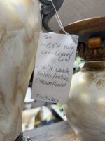 FAKE URN AND CANDLE HOLDER DECORATION - SET - USED - Image 6