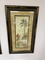 WALL PIC OF PALM TREES - PIC 2 TREES ON RIGHT SIDE