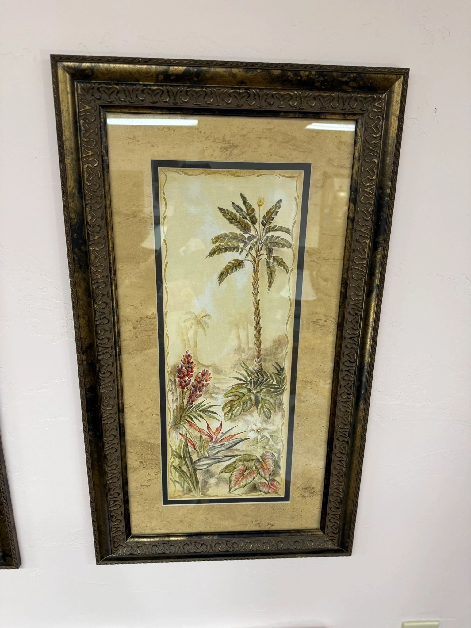 IMG_1865.jpeg WALL PIC OF PALM TREES - PIC 2 TREES ON RIGHT SIDE - Image 1