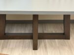 Arment Living Elodie Gray Concrete Rectangle Table - Image 3