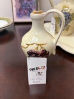 TABLETOPS UNLIMITED CERAMIC VINEGAR POUR BOTTLE W/STOPPER - Image 3