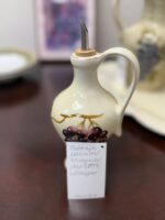 TABLETOPS UNLIMITED CERAMIC VINEGAR POUR BOTTLE W/STOPPER - Image 4