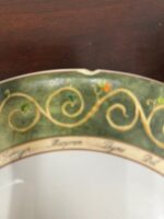 AMERICAN ATELIER BOUQUET GARNI 10 3/4" DINNER PLATE - I HAVE 7; 1 OF THE 7 HAS CHIP SEE PICS - Image 3