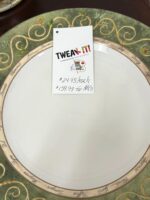 AMERICAN ATELIER BOUQUET GARNI 10 3/4" DINNER PLATE - I HAVE 7; 1 OF THE 7 HAS CHIP SEE PICS - Image 4