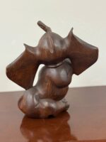 HAND-CARVED WOODEN DUMBO - LIGHTWEIGHT - Image 3
